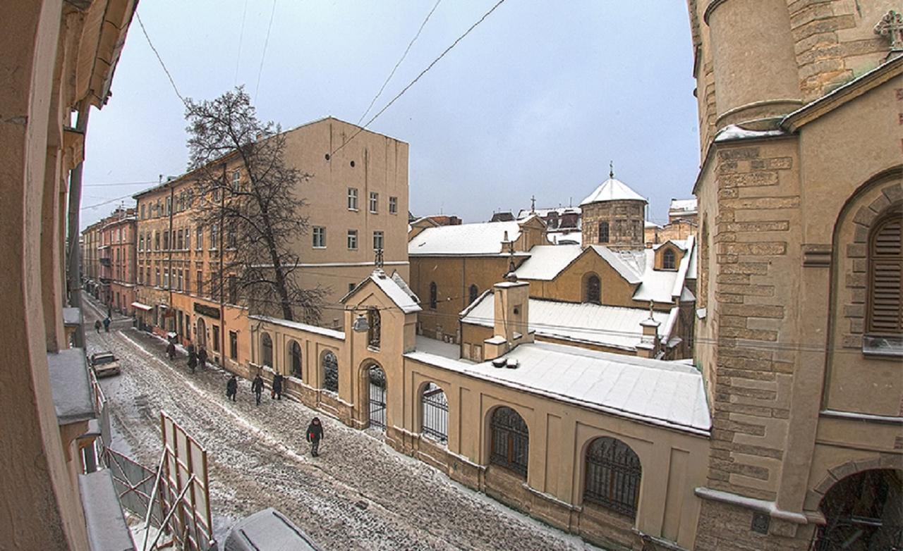 Квартира В Центрі На Вулиці Вірменській 12 Є Дві Спальні Двуспальні Ліжка Liov Exterior foto